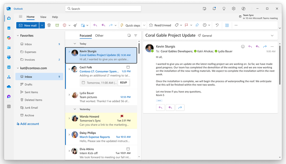 Article illustration: Accessibility and Usability Upgrades in the New Outlook